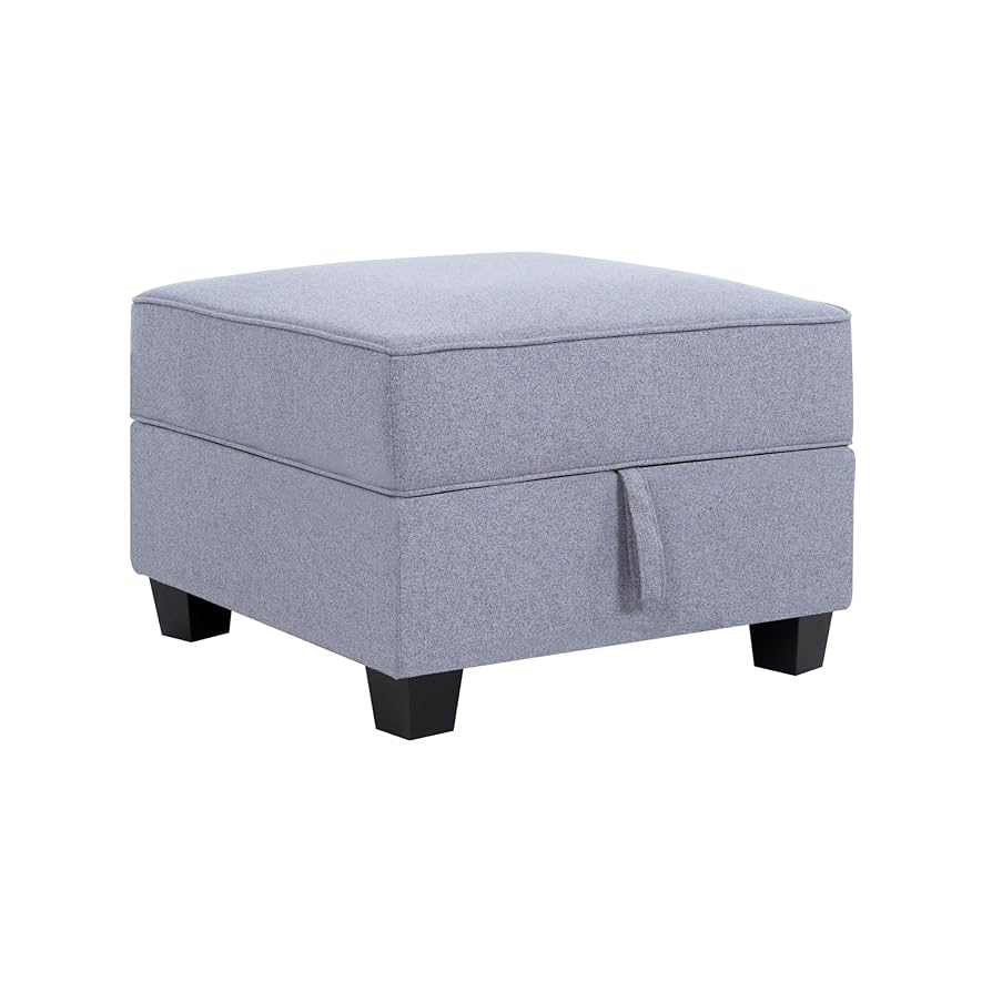 Amazon.com: Naomi Home Square Ottoman for Modular Sectional